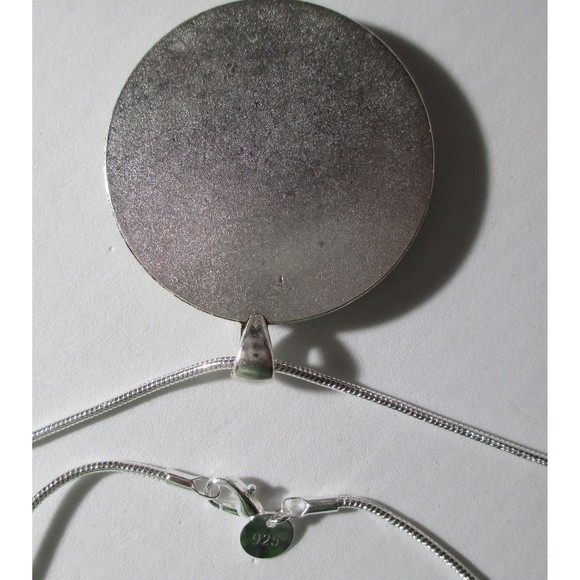 Very High Relief Tanit Goddess of Carthage Coin/Pendant with 24" silver necklace - Picture 8 of 9